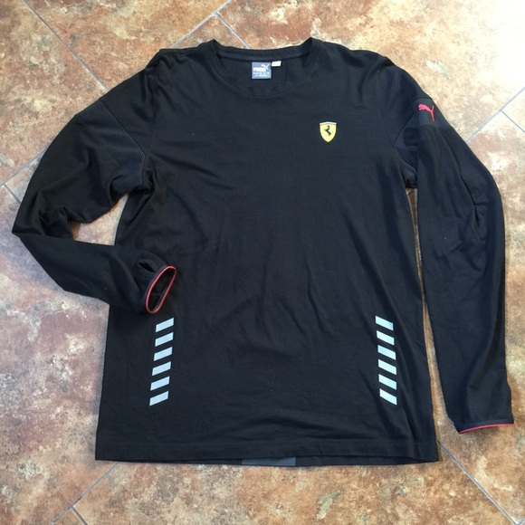 puma ferrari long sleeve shirt